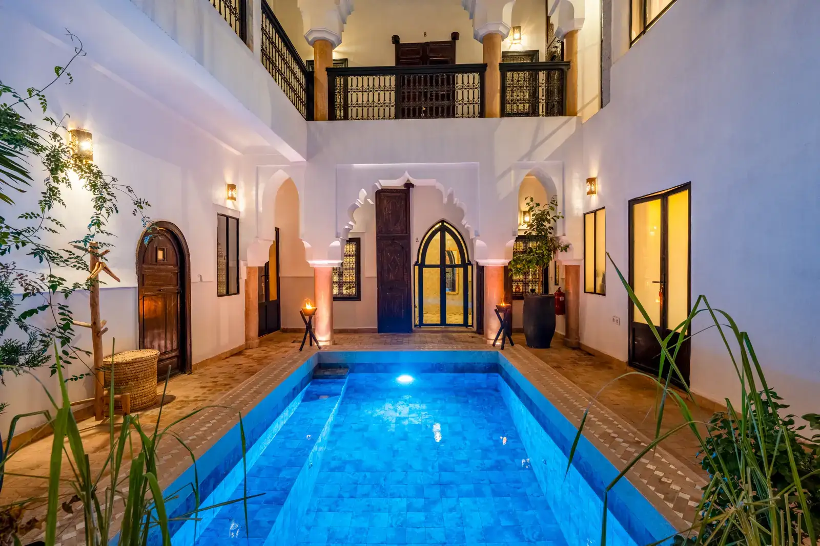 Sunset Yoga on the Terrace